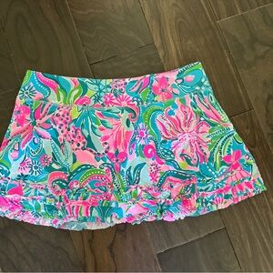 Lilly Pulitzer Luxletic Skort Sz XL